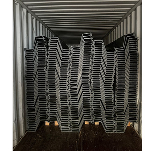 Heavy Duty PVC <b>Plastic</b> <b>Sheet</b> Pile High Durability for Road Embankments and Riverbank Reinforcement - Product Image 5