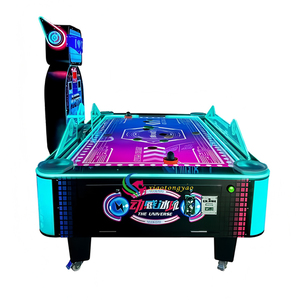 เครื่องเล่นเกมฮอกกี้น้ำแข็งแบบหยอดเหรียญรุ่นใหม่ ขนาดใหญ่ 4 ผู้เล่น พร้อมระบบลอตเตอรี่ - Product Image 2