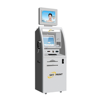 Écran tactile libre-service intérieur personnalisé auto-paiement Scanner de documents A4 Kiosque d'impression A4 Machine à copier libre-service