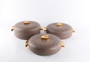 Lot de 3 chauffe-plats thermiques premium 1,5L, 2,5L, 3,5L – Serveur de buffet isotherme pour mariages, réceptions et traiteur en Afrique – Vente en gros, idéal comme <span class=keywords><strong>cadeau</strong></span> - Product Image 5