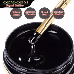 Soso เจลทาเล็บแบบแข็งสีชมพูใสสีขาวขนาด100กรัมเจลทาเล็บแบบกันแสงยูวีสำหรับตกแต่งเล็บ - Product Image 2