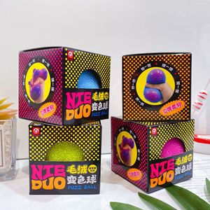 7cm Needoh Color Changing <b>Plush</b> Squeeze Ball Portable Tactile Sensory Toy for Emotional Balance Needoh Joy Kit - Product Image 2