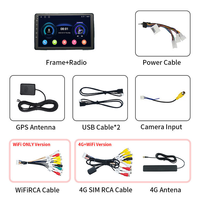 Autoradio multimédia pour voiture avec écran tactile de 9 pouces, Android 4G WIFI FM RDS Radio Carplay Auto GPS pour ISUZU KV600 KV100