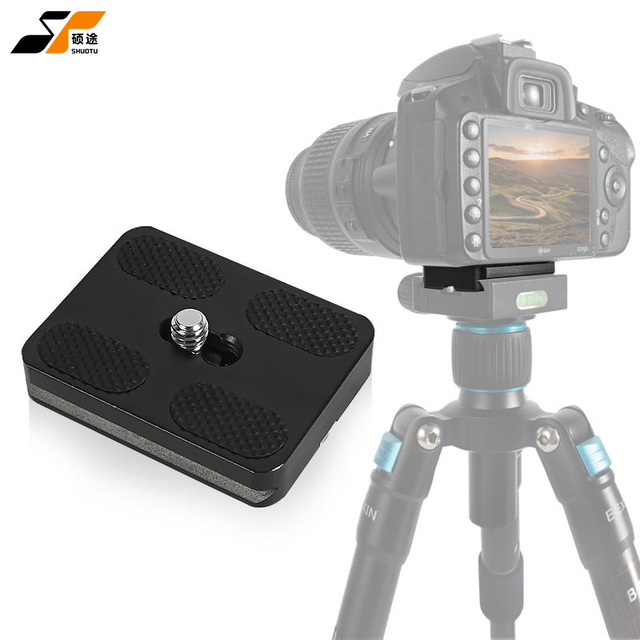 PU50 Quick Release Plate 50mm Arca Swiss Standard Camera Tripod Mount Plate With 1/4 Inch Screw for Camera Tripod Ball Head