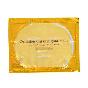 Oem Beauty Spa Face M ask Supplier Whitening Skin Care Manufacturer 24k Gold Hydro Collagen Moisturizing Facial M ask