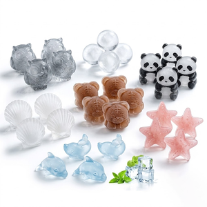 <span class=keywords><strong>Moule</strong></span> à glaçons en silicone personnalisé à 6 cavités, bac à glaçons en silicone de qualité alimentaire, boîte de fabrication de glaçons en silicone - Product Image 2