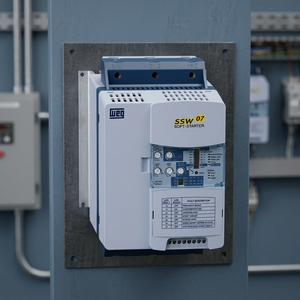 ซอฟต์สตาร์ทเตอร์ Weg Ssw07 รุ่น Iron 7.5kW 75Hp 220-575V 3 เฟส 85A IP20 โซลิดสเตทมอเตอร์สตาร์ทเตอร์ - Product Image 3