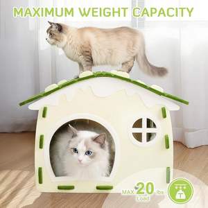 Venta al por mayor de fábrica, jaulas de fieltro DIY simples y semicerradas, casas nido de cama suave para decoración <span class=keywords><strong>del</strong></span> hogar - Product Image 2