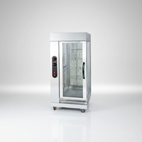 Rôtissoire à poulet commerciale en acier inoxydable FuQi GB-306, four à gaz 7500W, garantie 1 an, écologique