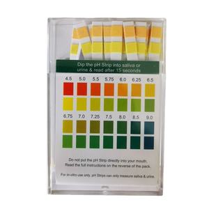 Тест-полоски <span class=keywords><strong>pH</strong></span> 4,5-9,0 80 шт./упаковка - Product Image 1