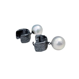 Accesorios de Plata S925 para DIY con Perlas, Bandeja Vacía para Pendientes y Cuentas Redondas de 10-15 mm para la Creación de Joyería de Moda, Hebilla para Oreja 22342 - Product Image 5