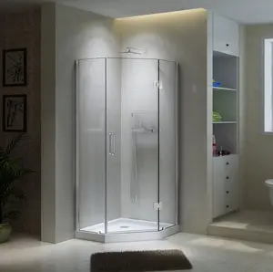 Cabina Design angolo bagno doccia camere in vetro temperato doccia bagno di vetro doccia