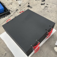 Plaques de support d'outillage en UHMWPE durables, résistantes aux chocs, pour la distribution de charge dans les opérations de grue