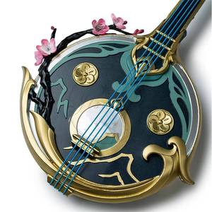 MS Honkai Star Rail Cosplay Weapon Model PU Foam Ruan Mei Lute - Product Image 3
