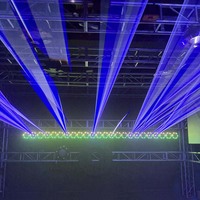 Luz Láser RGB Popular de 100W con Escáner de 25kpps, IP54, Ra90, para Fiestas, Eventos, Discotecas, DJ, ILDA, DMX, Control SD, Clubes, Bares, Teatros