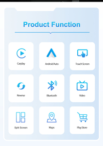 10.25 ''apple xe chơi giao diện đa phương tiện màn hình Android cho Audi A4 2017-2021dvd Xe Máy nghe nhạc - Product Image 5