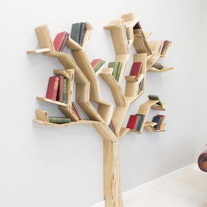 Bán Buôn Chất Lượng Cao Tree Shaped Gỗ Hiện Đại Kệ Sách Kệ Sách Kệ Giá Rẻ Tree Kệ Sách - Product Image 6