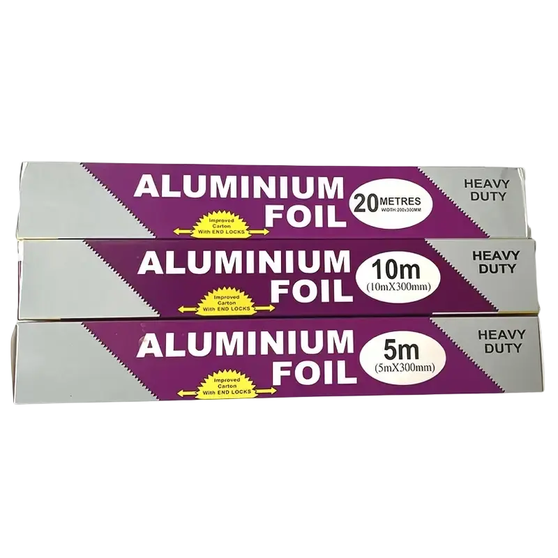 لفائف ورق فويل من الألومنيوم بسعر المصنع للاستعمال مرة واحدة درجة غذائية مقاومة للحرارة العالية 12-20 ميكرو