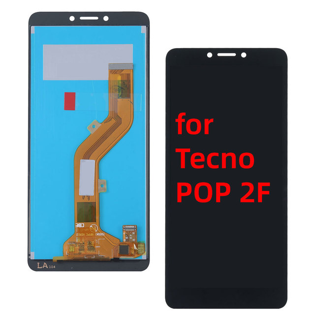 Factory Wholesale Mobile Phone LCD Screen for Tecno POP 2F Display Replacement LCD Touch Screen Digitizer