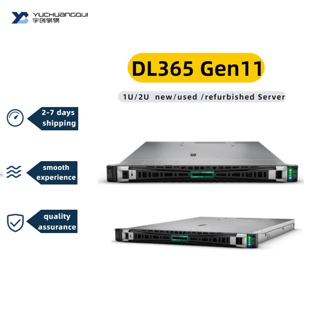 Enterprise 1U CTO Server HPE ProLiant DL365 Gen11 P53933-B21 8SFF Scalable