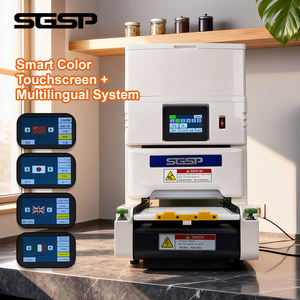 Machine à étaler et à presser le riz à <span class=keywords><strong>sushi</strong></span> entièrement automatique - Équipement tout-en-un pour rouler et former des boulettes de riz pour les restaurants - Product Image 2