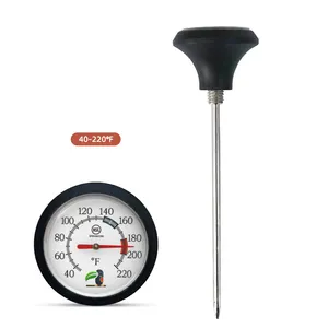 40-220F/ 0-100C termometer makanan baja tahan karat termometer air kopi susu termometer Probe Soya BBQ termometer