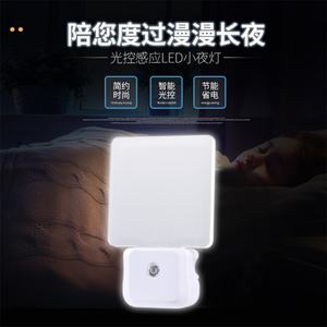 Mini Lámpara Nocturna LED con Sensor Automático, Enchufe de Pared, para Dormitorio, Habitación Infantil, Pasillo, Escaleras, Enchufe EU/US - Product Image 5