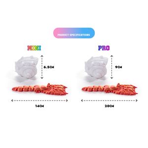 ของเล่นปูเสฉวนตาโตน่ารัก พิมพ์ 3 มิติ จากพลาสติก PLA ข้อต่อขยับได้ เหมาะสำหรับเด็ก เป็นของขวัญวันเกิดสำหรับเด็กผู้ชาย - Product Image 3