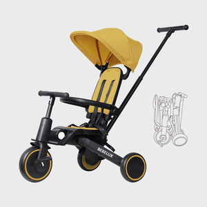 <span class=keywords><strong>8</strong></span> en 1 Multifonctionnel Pliable Enfants <span class=keywords><strong>Tricycle</strong></span> Vélo Tricycles pour Bébés <span class=keywords><strong>Tricycle</strong></span> avec Poignée - Product Image 1