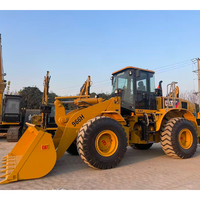 Gebrauchter CAT 966H 5-Tonnen-Schwerlast-Radlader mit Original-Cat-Motor und Anbaugeräten, Anpassung Möglich