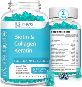 Gomitas de Colágeno de Marca Privada ODM/OEM con Vitamina C, Suplemento de Péptidos de Colágeno Hidrolizado para el Apoyo de una Piel Saludable - Product Image 1