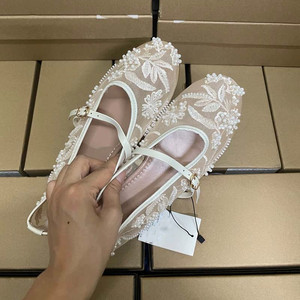 Sandalias Planas Casuales Ligeras con Punta Redonda para Mujer, Sandalias Planas Mary Jane de Malla Transpirable de Calidad para Mujer - Product Image 3