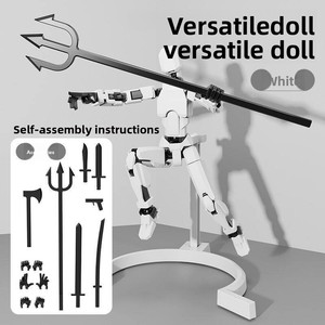 2026 New Magnetic Multi-joint Movable Doll 3D Printing <b>Toy</b> Boys' Assembly Model Action Figure Birthday Gift Made in China - Product Image 6