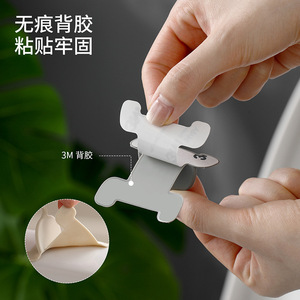Toilet Seat Lifter Silicone Cat Design Handle For Bathroom Toilet Lid Lifters Beige Gray 2 Pieces - Product Image 4