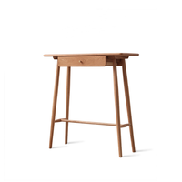 Table console d'entrée rectangulaire en bois avec tiroir, 1 pièce, de style européen