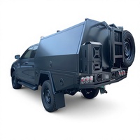 Ensemble de capot de benne et plateau de chargement en aluminium pour pick-up tout-terrain haut de gamme
