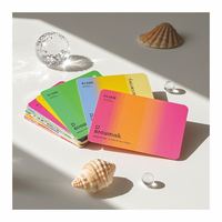 Nouvel arrivage de papier E animé Impression de cartes de visite de haute qualité