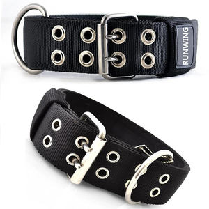 <span class=keywords><strong>Collar</strong></span> táctico para perros medianos y grandes, productos de entrenamiento duraderos, hebilla de <span class=keywords><strong>Metal</strong></span>, acolchado de nailon ajustable, novedad - Product Image 2