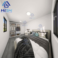 Maison préfabriquée standard locale, conteneur extensible de 40 pieds, 20 pieds, 2, 3, 4 chambres, prix préfabriqué, maison modulaire, casa modular