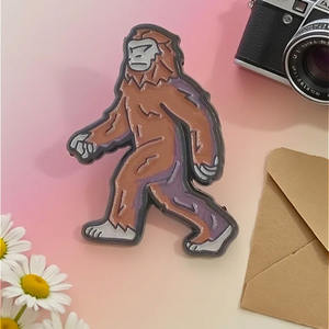 レディースファッションアクセサリーやギフトに ユニークなヴィンテージ ワイルドマンフィギュアの復刻版メタルブローチ - Product Image 5