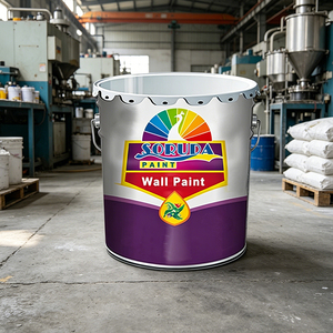 Peinture murale intérieure acrylique latex de qualité supérieure, haute couvrance, lavable, revêtement liquide en émulsion - Product Image 6