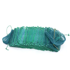 Factory Wholesale Aquaculture equipment nylon or PE net 9.5m long catch shrimp lobster Crab Cage