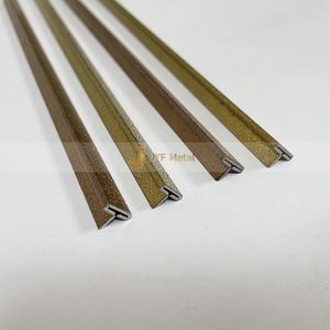 EX466 Architectural Stainless Steel T Trim for Interior <b>Decorative</b> Use Wall Design Tile Trim - Product Image 4