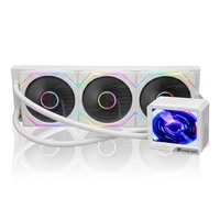 Ventilateur ARGB pour boîtier PC, éclairage LED, ventilateur liquide pour processeur, noir, 360 mm, refroidisseur de processeur AIO pour processeur