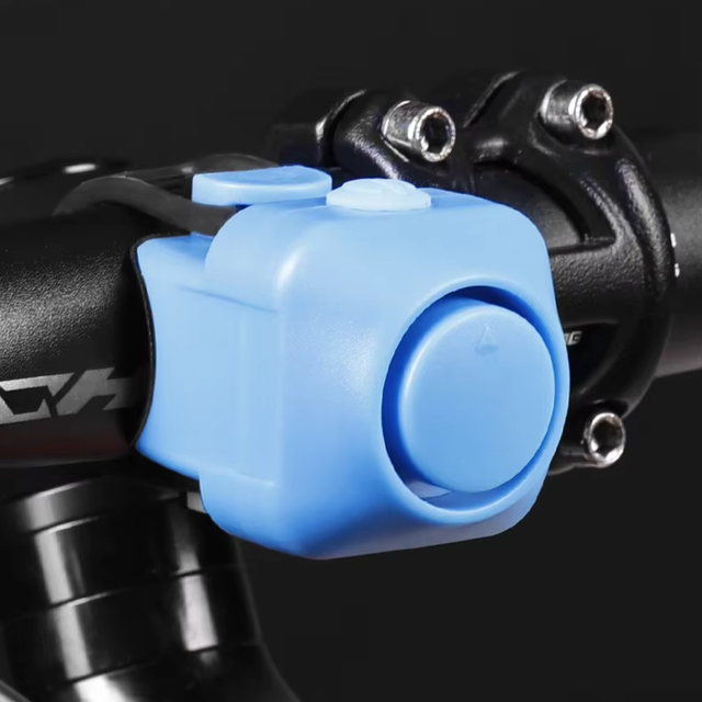 Rechargeable Waterproof Durable Plastic Electric Bike Horn Universal Bicycle Bell Loud Sound Cycling Safety Mountain Road