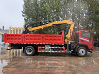 Grue articulée à flèche articulée entièrement pliable Mannick, hauteur de levage 8,8 m, système hydraulique 8 tonnes, à vendre