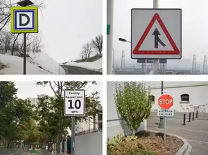 Señal de Tráfico Direccional <span class=keywords><strong>LED</strong></span> con Energía <span class=keywords><strong>Solar</strong></span>, Señales de Aluminio para Carreteras, Señales de Tráfico <span class=keywords><strong>LED</strong></span> - Product Image 6