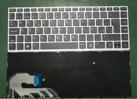Clavier d'ordinateur portable espagnol authentique rétroéclairé par LED, étanche, pour EliteBook 840 G5/G6 846 745 G5, nouveau ZBook 14u G5/G6 - Plug & Play