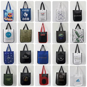 Commercio all'ingrosso personalizzato riutilizzabile Non tessuto borse Tote PP laminato per uso promozionale - Product Image 3
