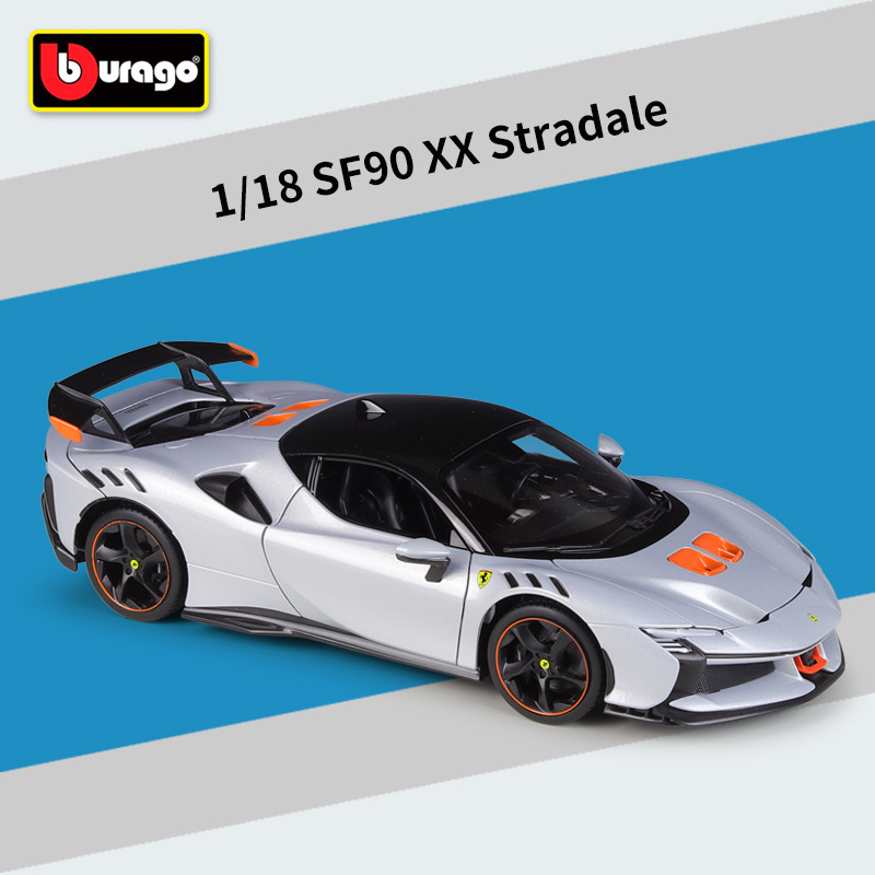 #16020-sf90 xx stradale argent blanc